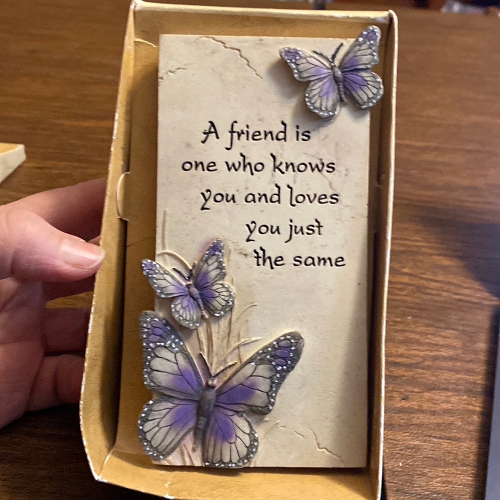 Arts in Stone - standing or hanging plaque 3”x6”